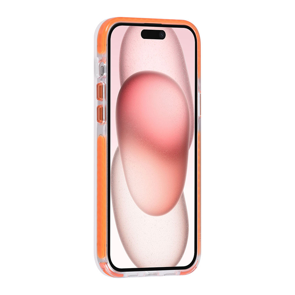 TUNIQ iPhone 15 Plus Backcover hoesje neck cord - magsafe - Oranje-Hoesjes-Ilumina Benelux