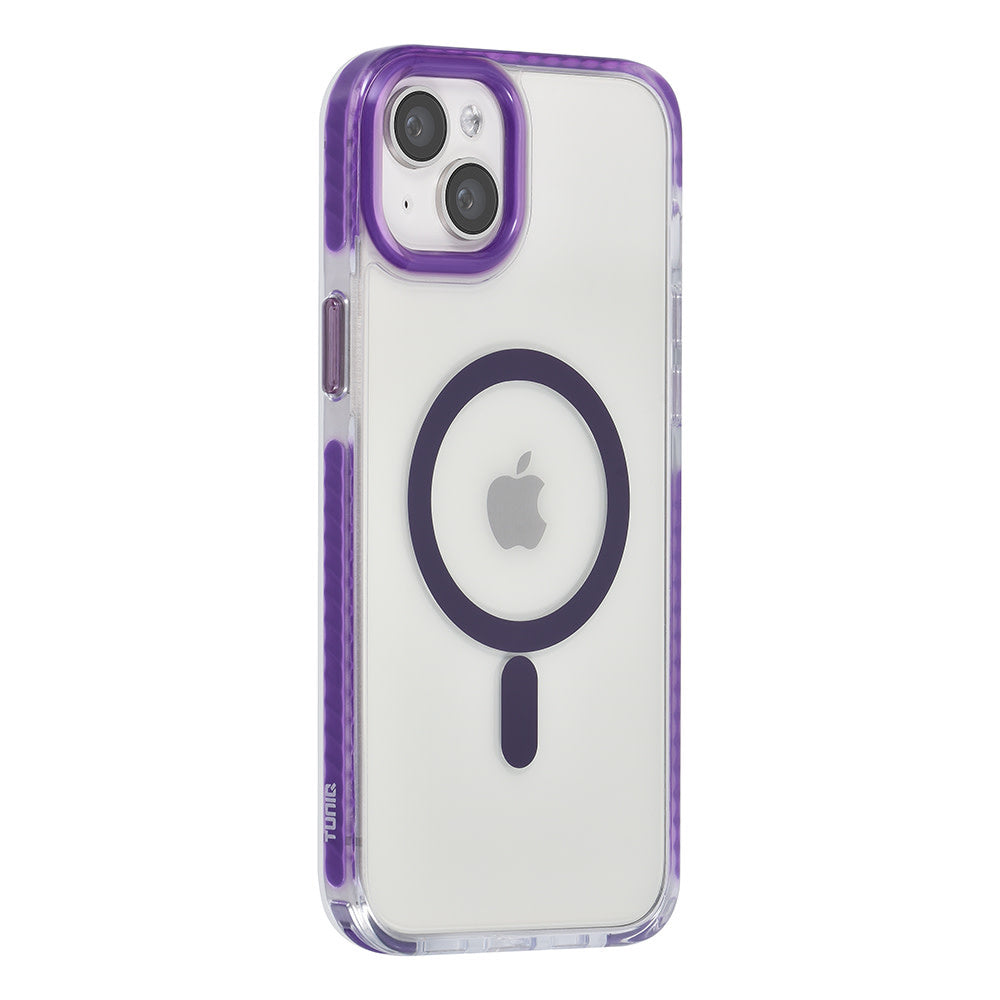 TUNIQ iPhone 15 Plus Backcover hoesje neck cord - magsafe - Paars-Hoesjes-Ilumina Benelux