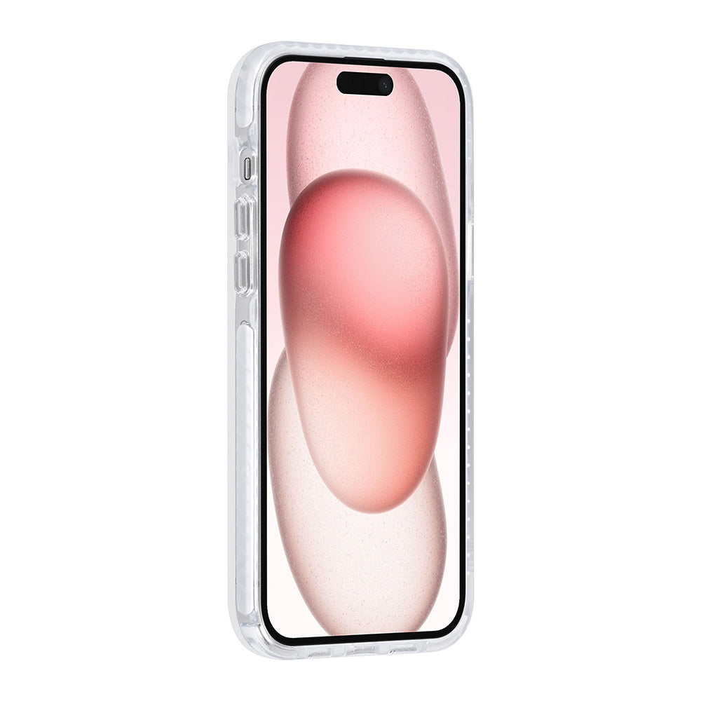 TUNIQ iPhone 15 Plus Backcover hoesje neck cord - magsafe - Wit-Hoesjes-Ilumina Benelux
