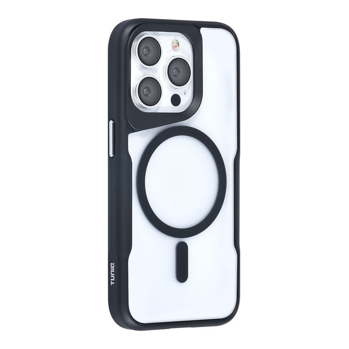 TUNIQ iPhone 15 Pro Back Cover hoesje Magsafe silicone - Zwart-Hoesjes-Ilumina Benelux