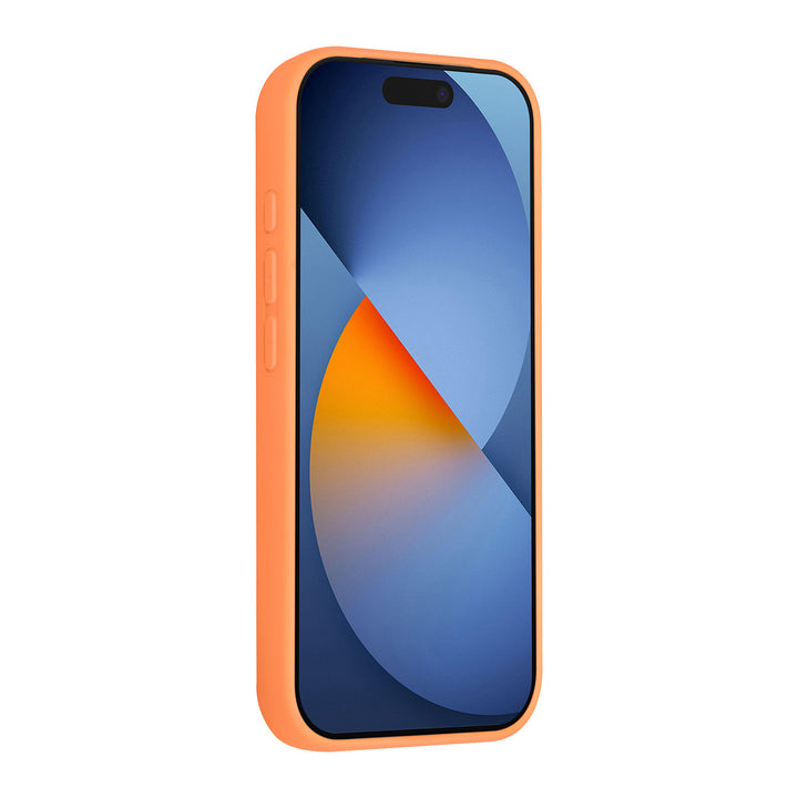 TUNIQ iPhone 15 Pro Backcover hoesje - Magsafe With Ring Stand - Hanger - Tangerine Orange-Hoesjes-Ilumina Benelux