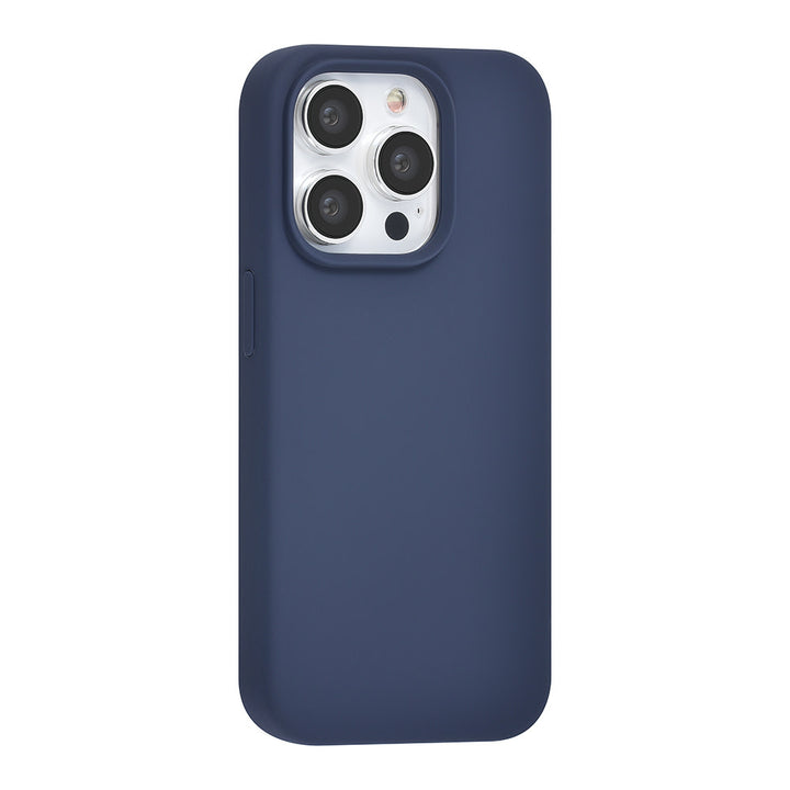 TUNIQ iPhone 15 Pro Backcover hoesje Premium Liquid silicone - DonkerBlauw-Hoesjes-Ilumina Benelux
