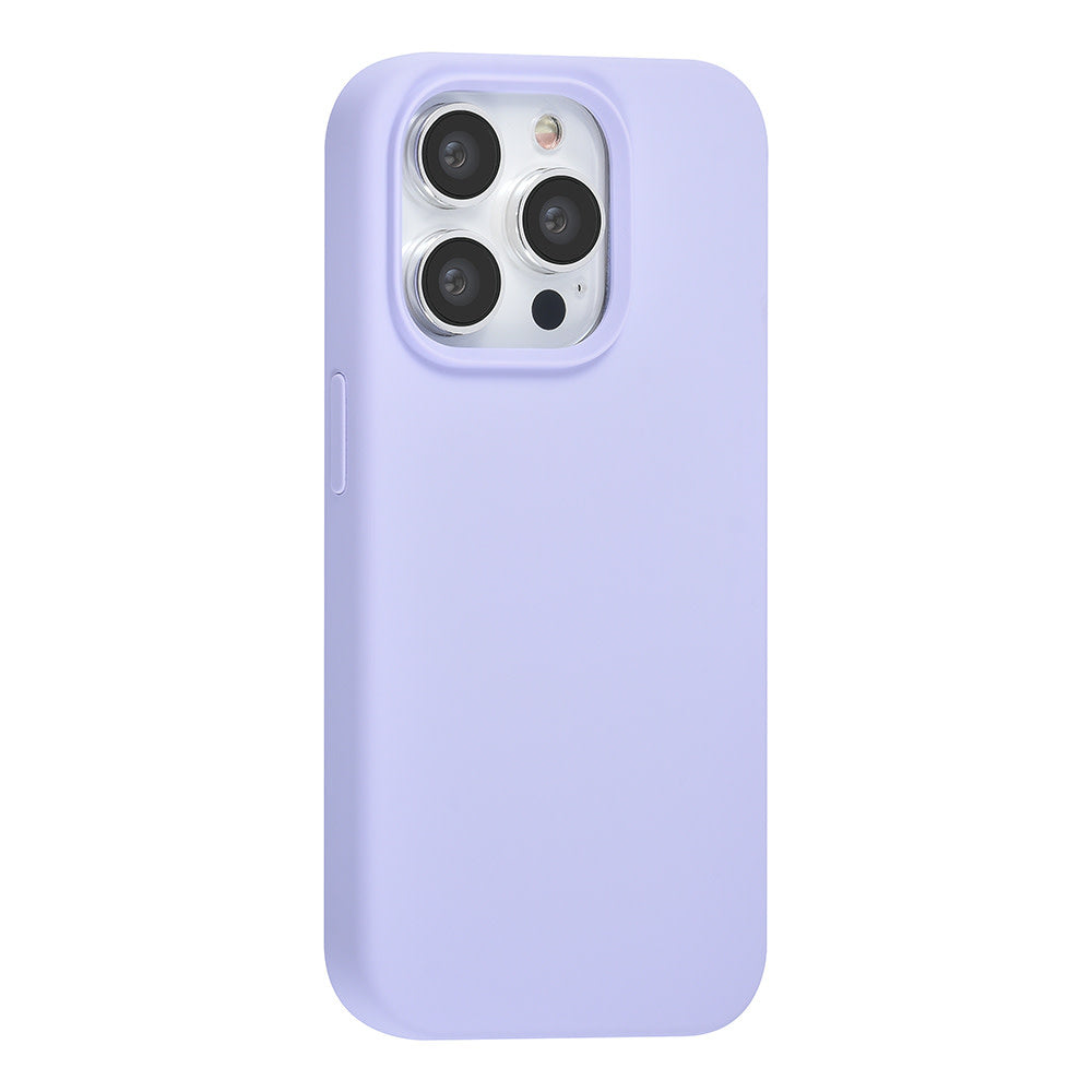 TUNIQ iPhone 15 Pro Backcover hoesje Premium Liquid silicone - Paars-Hoesjes-Ilumina Benelux