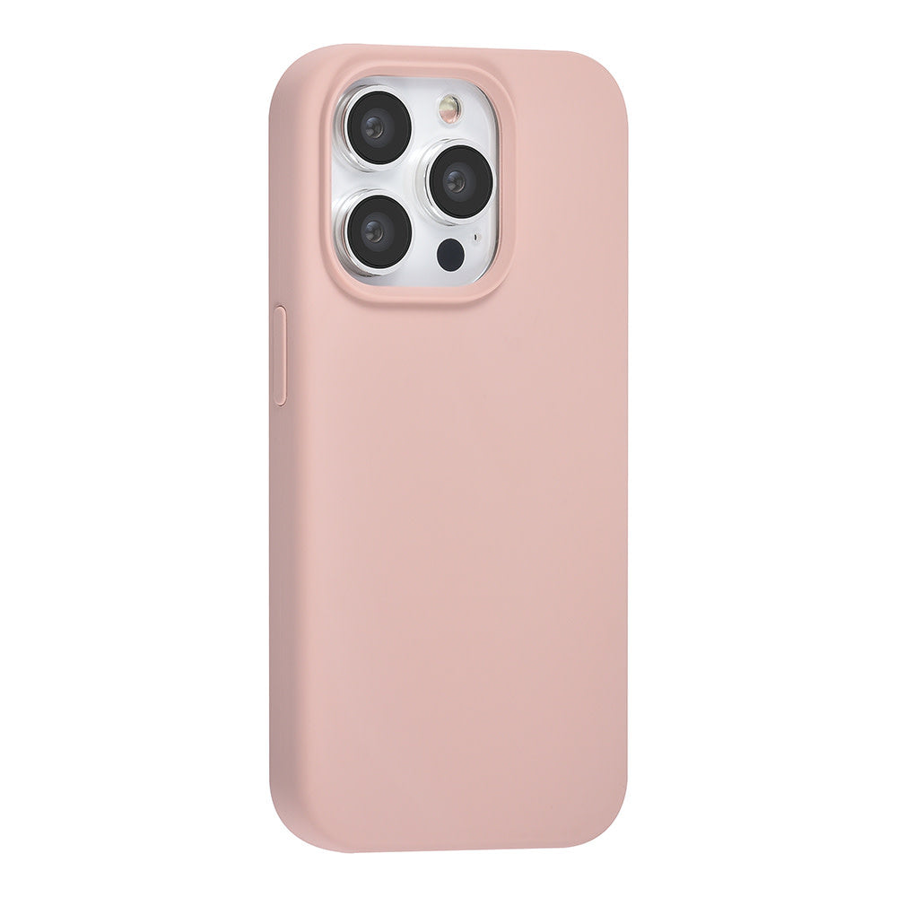 TUNIQ iPhone 15 Pro Backcover hoesje Premium Liquid silicone - Roze-Hoesjes-Ilumina Benelux