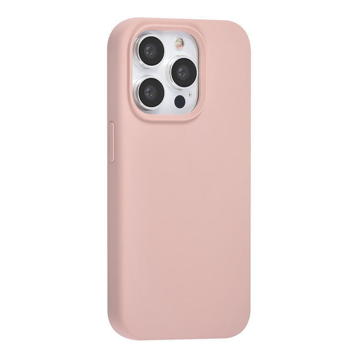 TUNIQ iPhone 15 Pro Backcover hoesje Premium Liquid silicone - Roze-Hoesjes-Ilumina Benelux
