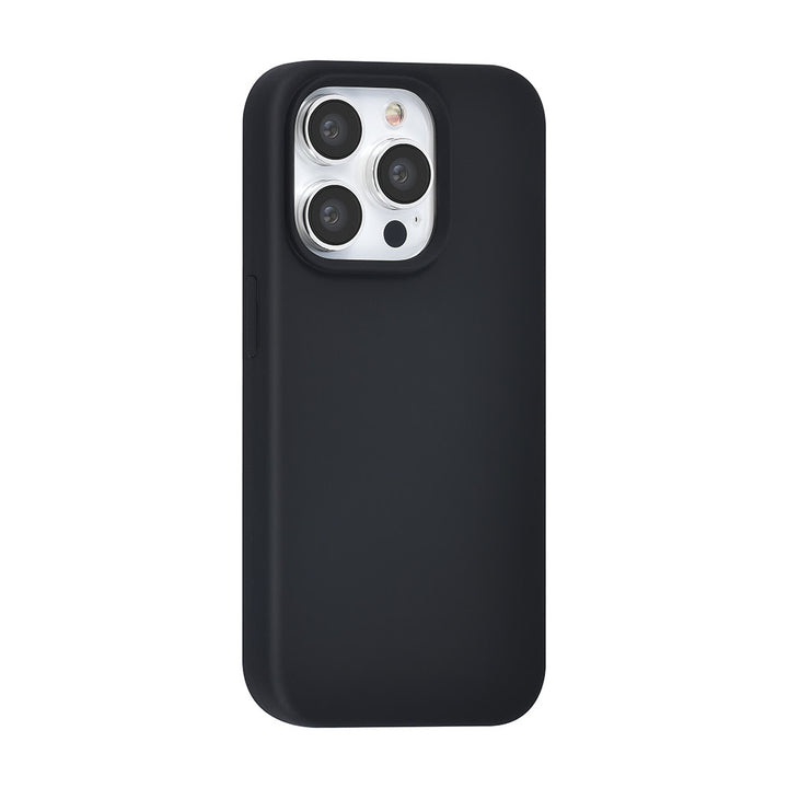 TUNIQ iPhone 15 Pro Backcover hoesje Premium Liquid silicone - Zwart-Hoesjes-Ilumina Benelux