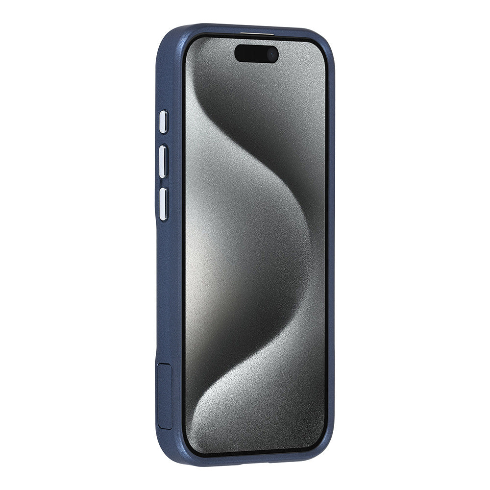 TUNIQ iPhone 15 Pro Backcover hoesje Silicone - DonkerBlauw-Hoesjes-Ilumina Benelux