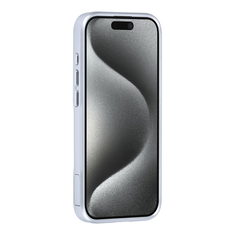 TUNIQ iPhone 15 Pro Backcover hoesje Silicone - Zilver-Hoesjes-Ilumina Benelux