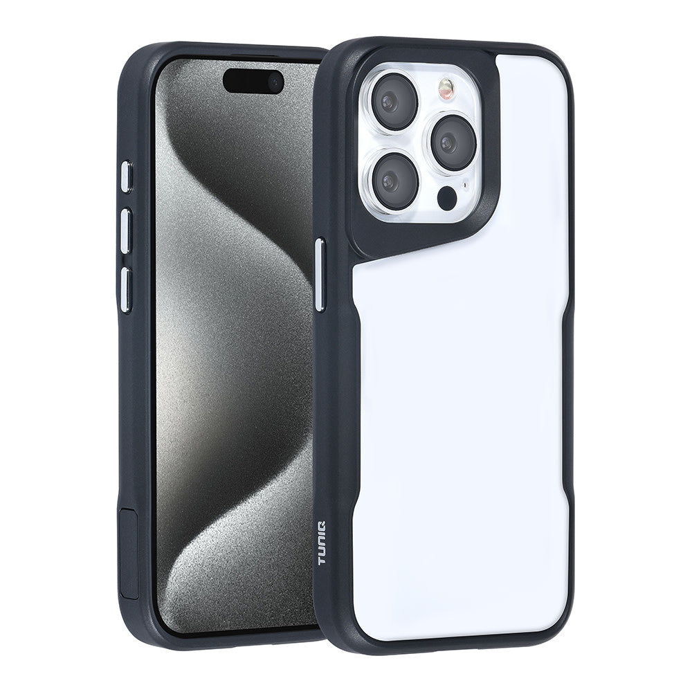 TUNIQ iPhone 15 Pro Backcover hoesje Silicone - Zwart-Hoesjes-Ilumina Benelux