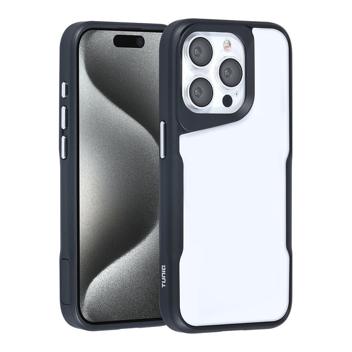 TUNIQ iPhone 15 Pro Backcover hoesje Silicone - Zwart-Hoesjes-Ilumina Benelux