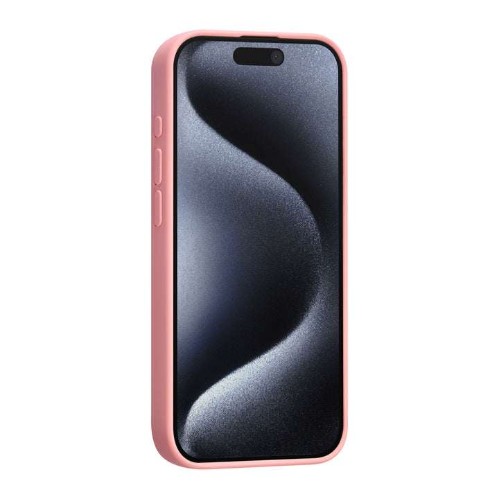 TUNIQ iPhone 15 Pro Backcover hoesje - Zalmroze-Hoesjes-Ilumina Benelux