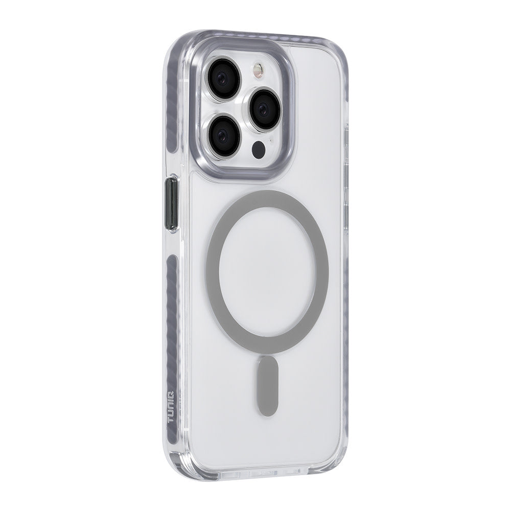 TUNIQ iPhone 15 Pro Backcover hoesje neck cord - magsafe - Grijs-Hoesjes-Ilumina Benelux