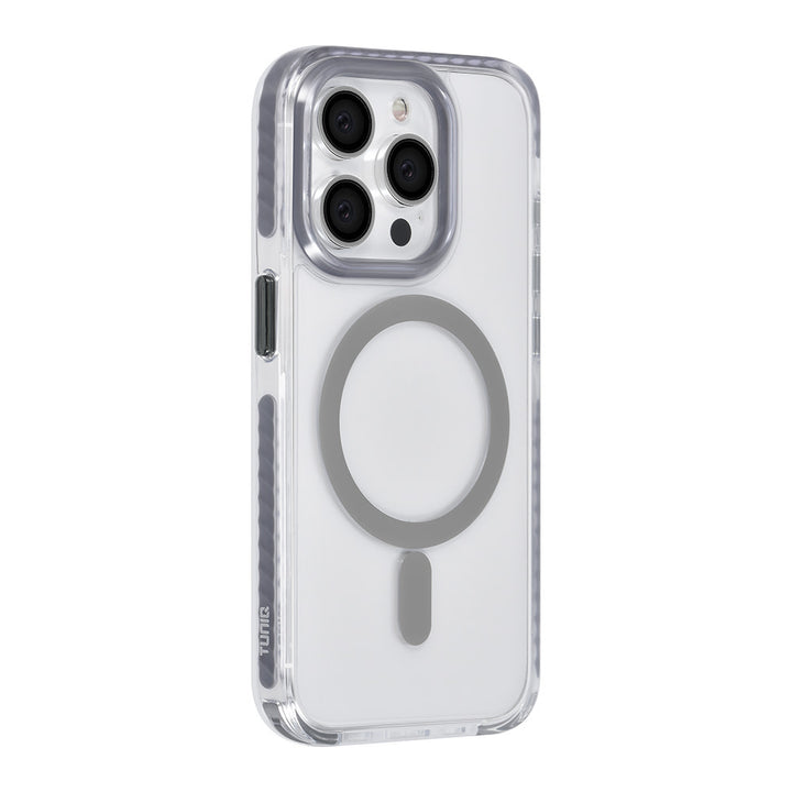 TUNIQ iPhone 15 Pro Backcover hoesje neck cord - magsafe - Grijs-Hoesjes-Ilumina Benelux