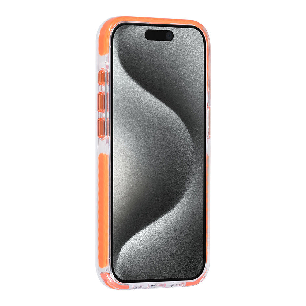 TUNIQ iPhone 15 Pro Backcover hoesje neck cord - magsafe - Oranje-Hoesjes-Ilumina Benelux