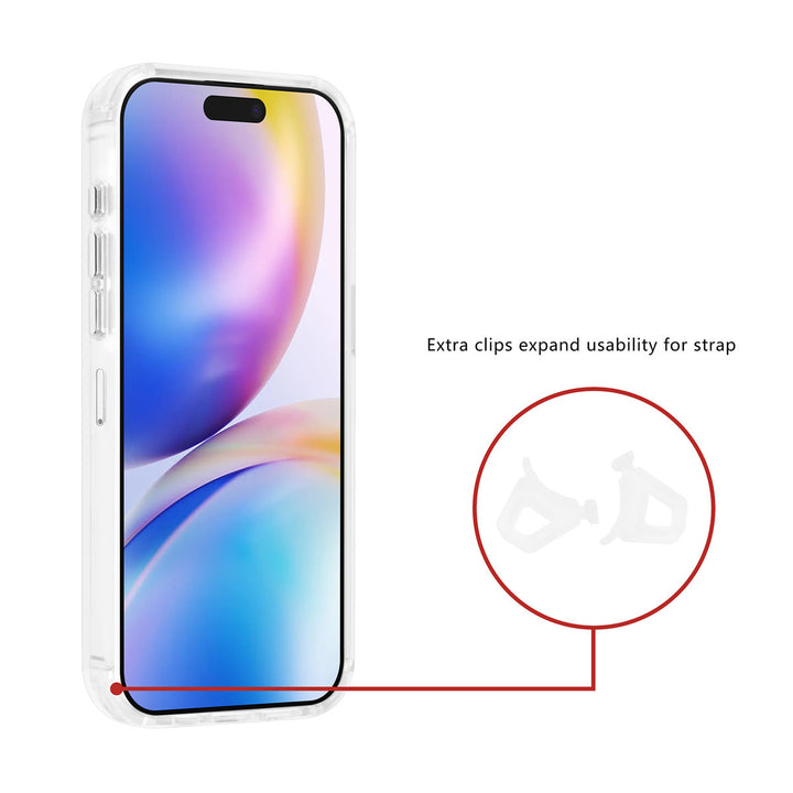 TUNIQ iPhone 15 Pro Max Backcover hoesje - Magsafe - Antishock - Transparant-Hoesjes-Ilumina Benelux