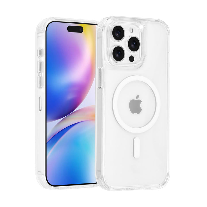 TUNIQ iPhone 15 Pro Max Backcover hoesje - Magsafe - Antishock - Transparant-Hoesjes-Ilumina Benelux
