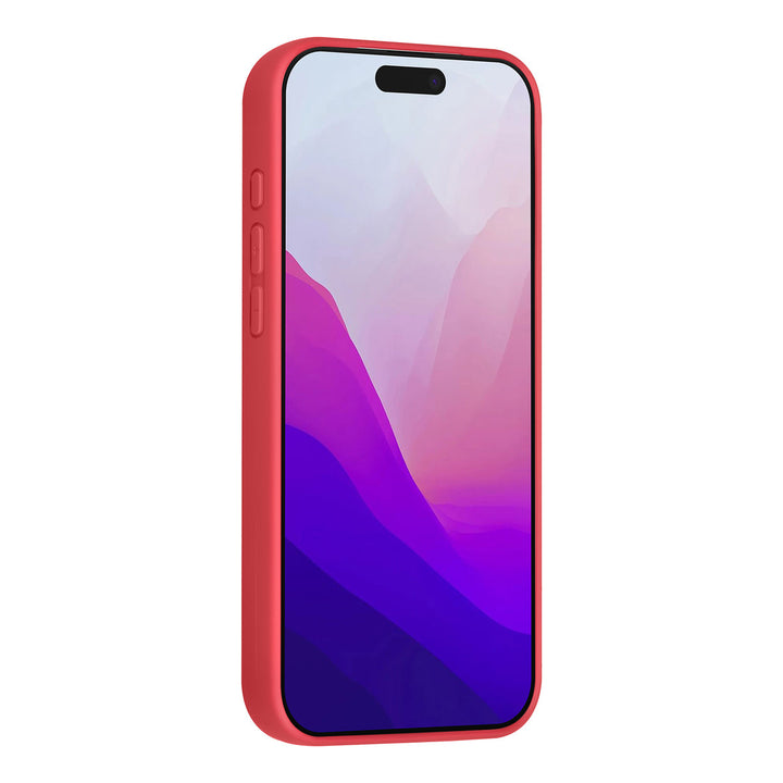 TUNIQ iPhone 15 Pro Max Backcover hoesje - Magsafe With Ring Stand - Hanger - Cherry Red-Hoesjes-Ilumina Benelux