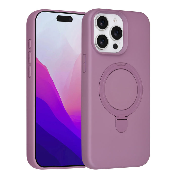 TUNIQ iPhone 15 Pro Max Backcover hoesje - Magsafe With Ring Stand - Hanger - Sunset Purple-Hoesjes-Ilumina Benelux