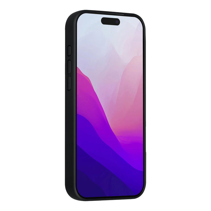 TUNIQ iPhone 15 Pro Max Backcover hoesje - Magsafe With Ring Stand - Hanger - Zwart-Hoesjes-Ilumina Benelux