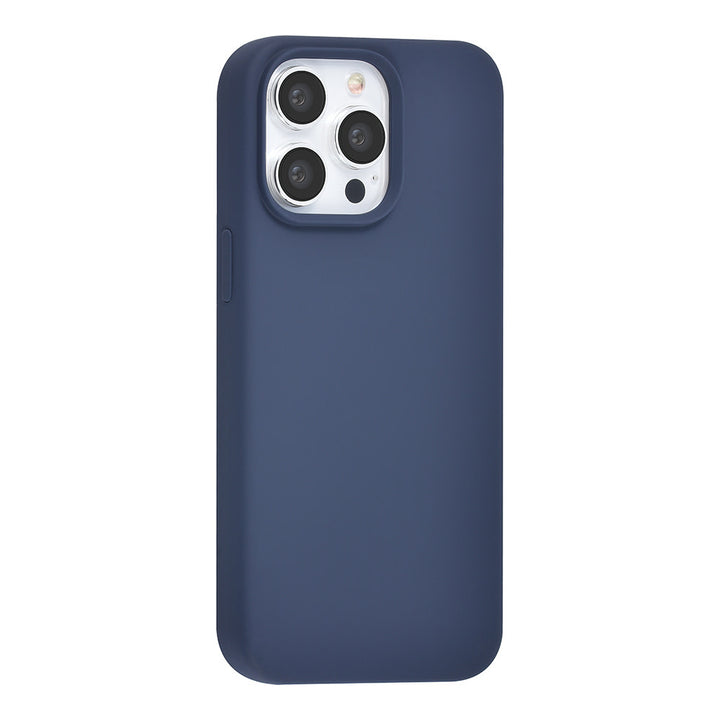 TUNIQ iPhone 15 Pro Max Backcover hoesje Premium Liquid silicone - DonkerBlauw-Hoesjes-Ilumina Benelux