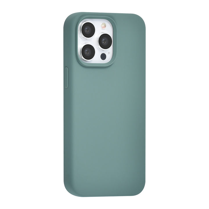 TUNIQ iPhone 15 Pro Max Backcover hoesje Premium Liquid silicone - Groen-Hoesjes-Ilumina Benelux