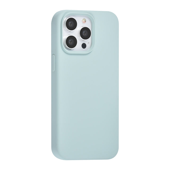 TUNIQ iPhone 15 Pro Max Backcover hoesje Premium Liquid silicone - LichtBlauw-Hoesjes-Ilumina Benelux