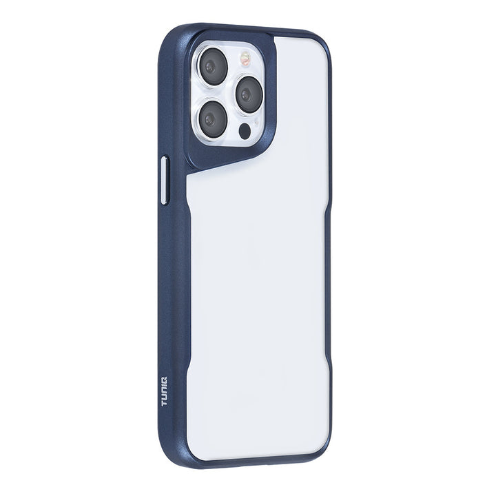 TUNIQ iPhone 15 Pro Max Backcover hoesje Silicone - DonkerBlauw-Hoesjes-Ilumina Benelux