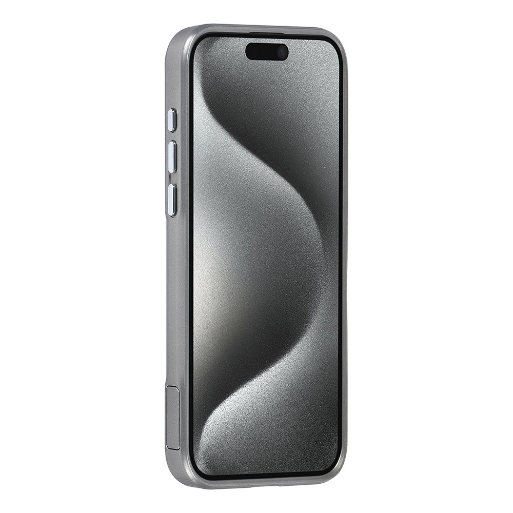 TUNIQ iPhone 15 Pro Max Backcover hoesje Silicone - Grijs-Hoesjes-Ilumina Benelux
