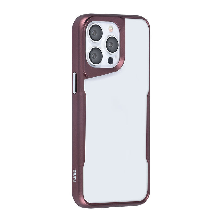TUNIQ iPhone 15 Pro Max Backcover hoesje Silicone - Rood-Hoesjes-Ilumina Benelux