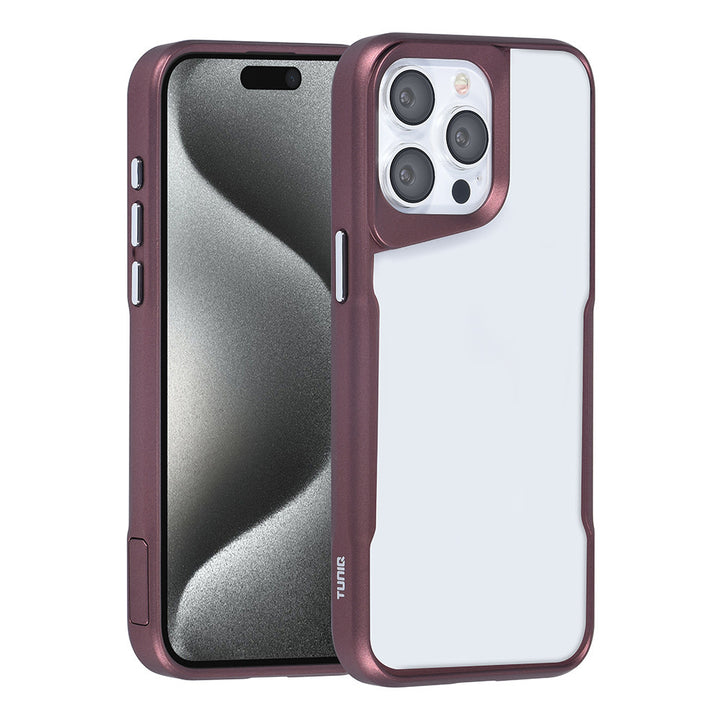 TUNIQ iPhone 15 Pro Max Backcover hoesje Silicone - Rood-Hoesjes-Ilumina Benelux