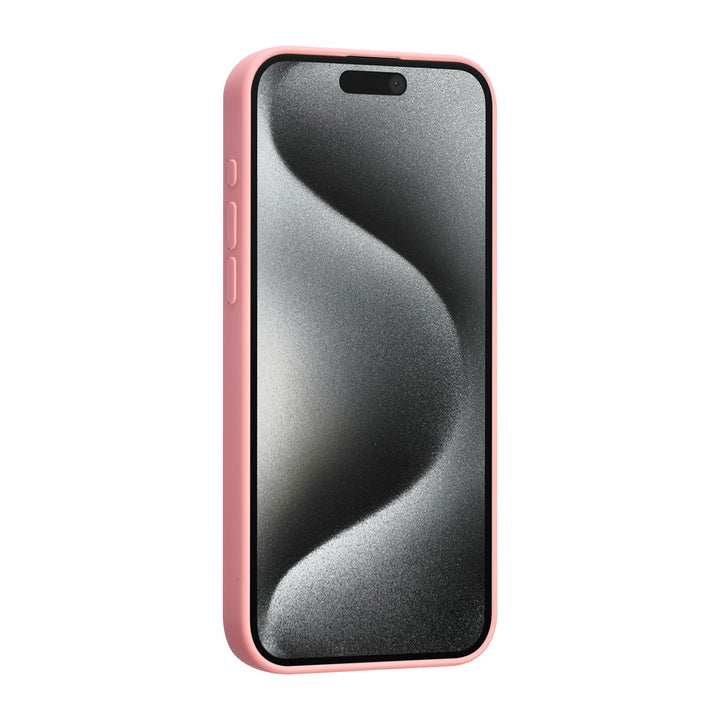 TUNIQ iPhone 15 Pro Max Backcover hoesje - Zalmroze-Hoesjes-Ilumina Benelux