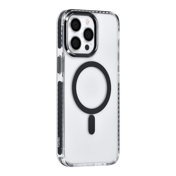TUNIQ iPhone 15 Pro Max Backcover hoesje neck cord - magsafe - Zwart-Hoesjes-Ilumina Benelux