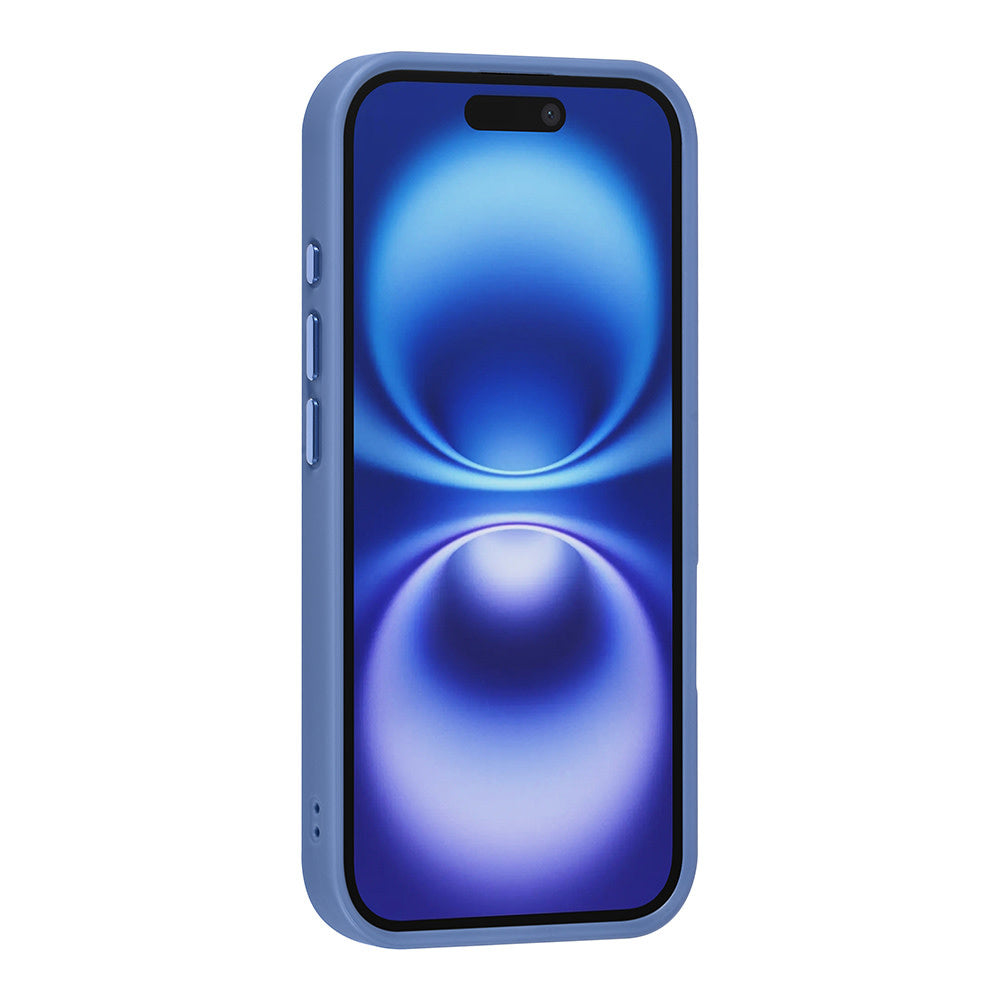 TUNIQ iPhone 16 Backcover hoesje - Magsafe - Silicone - Blauw-Hoesjes-Ilumina Benelux