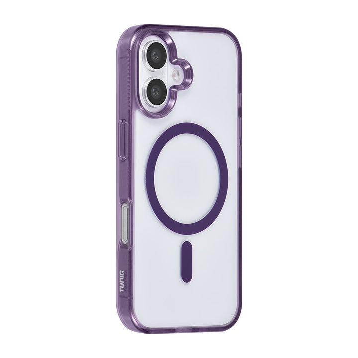 TUNIQ iPhone 16 Backcover hoesje Magsafe silicone - Paars-Hoesjes-Ilumina Benelux