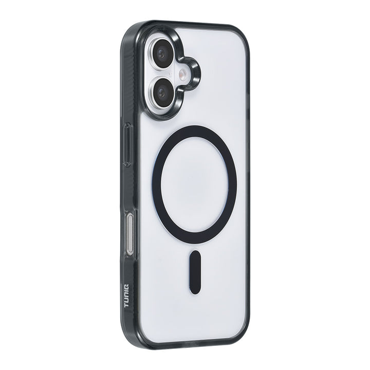 TUNIQ iPhone 16 Backcover hoesje Magsafe silicone - Zwart-Hoesjes-Ilumina Benelux