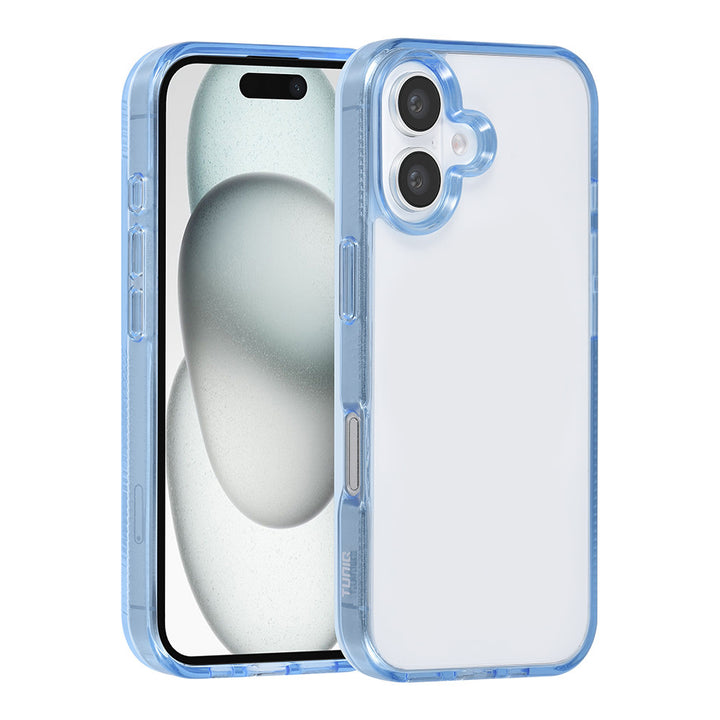 TUNIQ iPhone 16 Backcover hoesje Silicone - Blauw-Hoesjes-Ilumina Benelux