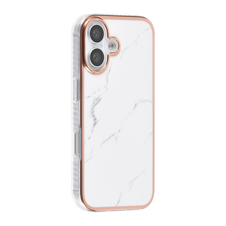 TUNIQ iPhone 16 Backcover hoesje Silicone - Marble-Hoesjes-Ilumina Benelux