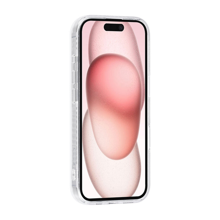 TUNIQ iPhone 16 Backcover hoesje Silicone - Marble Black-Hoesjes-Ilumina Benelux