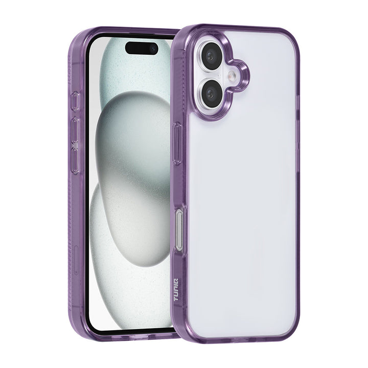 TUNIQ iPhone 16 Backcover hoesje Silicone - Paars-Hoesjes-Ilumina Benelux