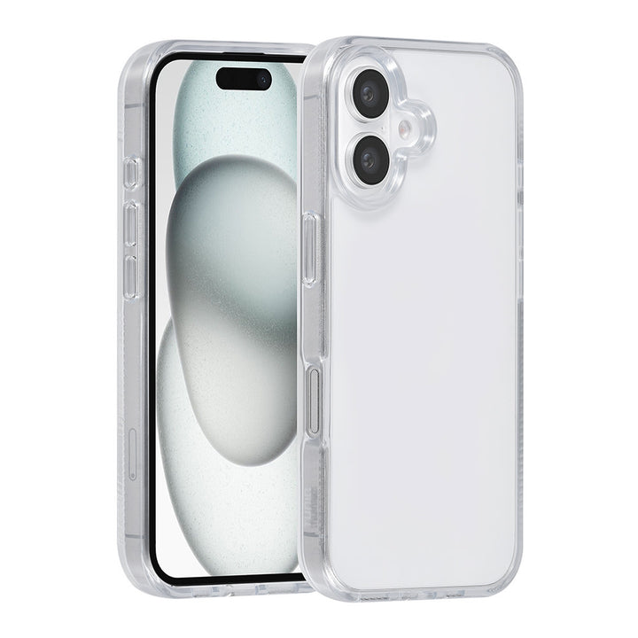 TUNIQ iPhone 16 Backcover hoesje Silicone - Wit-Hoesjes-Ilumina Benelux