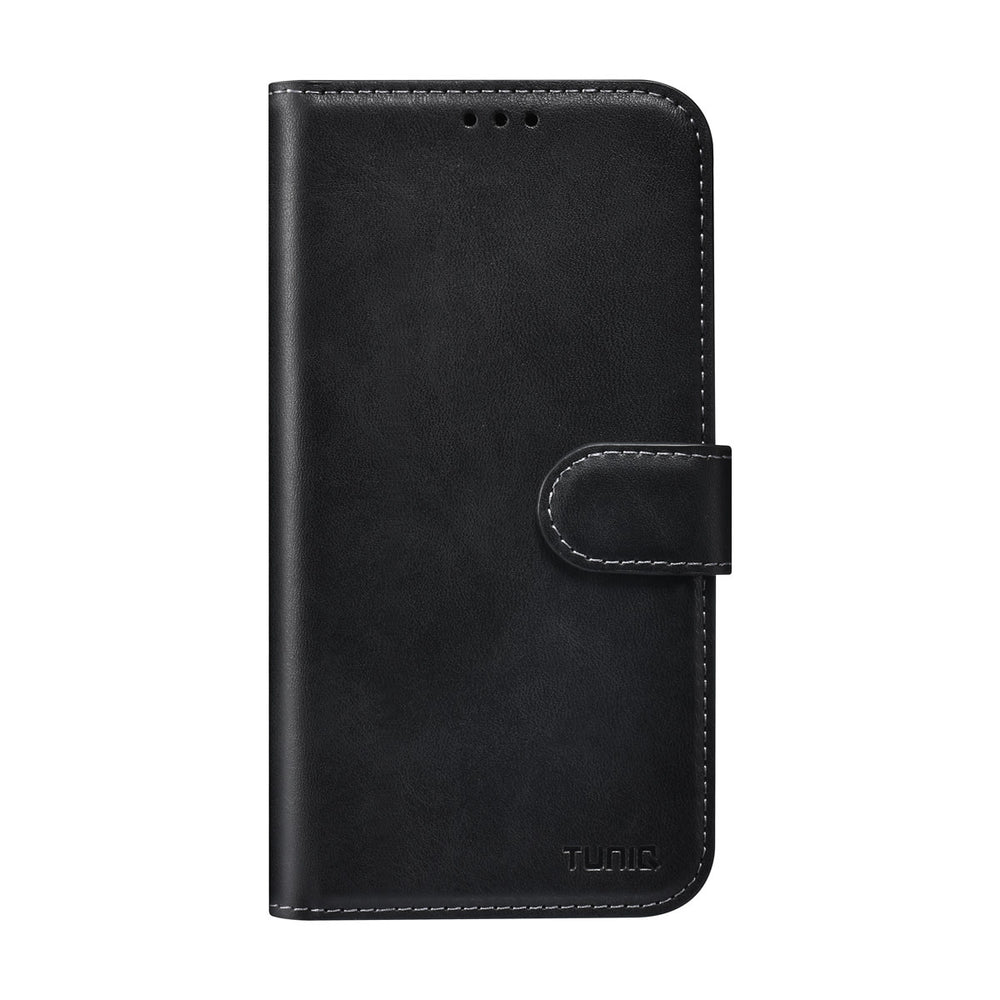 TUNIQ iPhone 16 Book Case hoesje - Pasjeshouder voor 3 pasjes - met afneembaar magnetisch hoesje - Zwart-Hoesjes-Ilumina Benelux