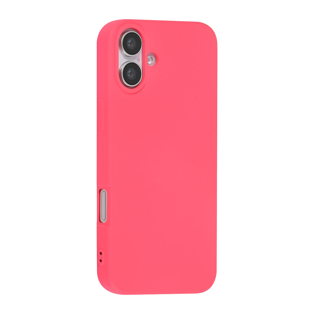 TUNIQ iPhone 16 Plus Backcover hoesje - Felroze-Hoesjes-Ilumina Benelux