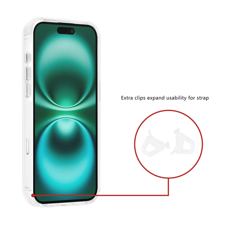 TUNIQ iPhone 16 Plus Backcover hoesje - Magsafe - Antishock - Transparant-Hoesjes-Ilumina Benelux