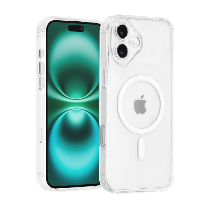 TUNIQ iPhone 16 Plus Backcover hoesje - Magsafe - Antishock - Transparant-Hoesjes-Ilumina Benelux