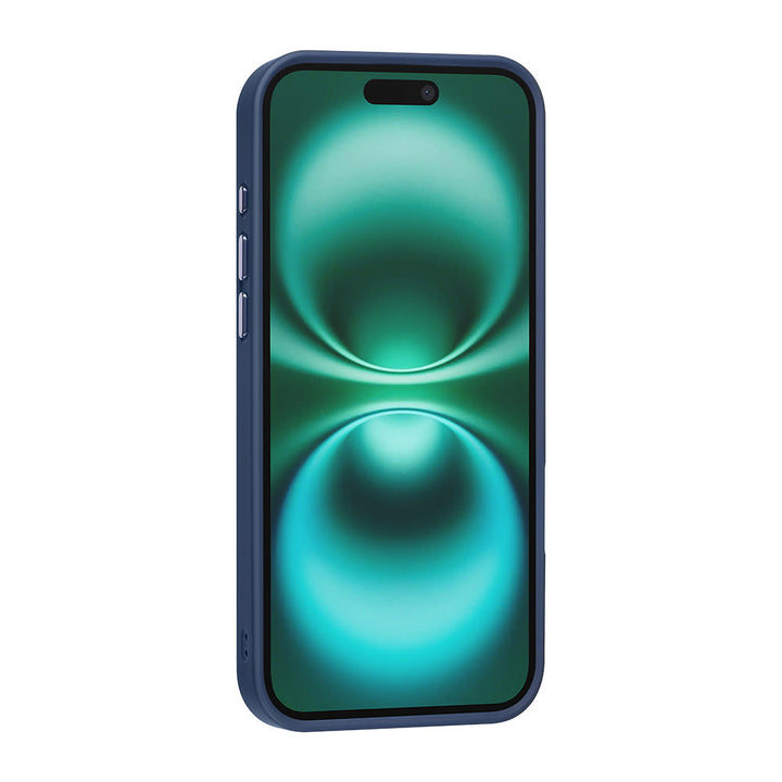 TUNIQ iPhone 16 Plus Backcover hoesje - Magsafe - Ringstand - Blauw-Hoesjes-Ilumina Benelux