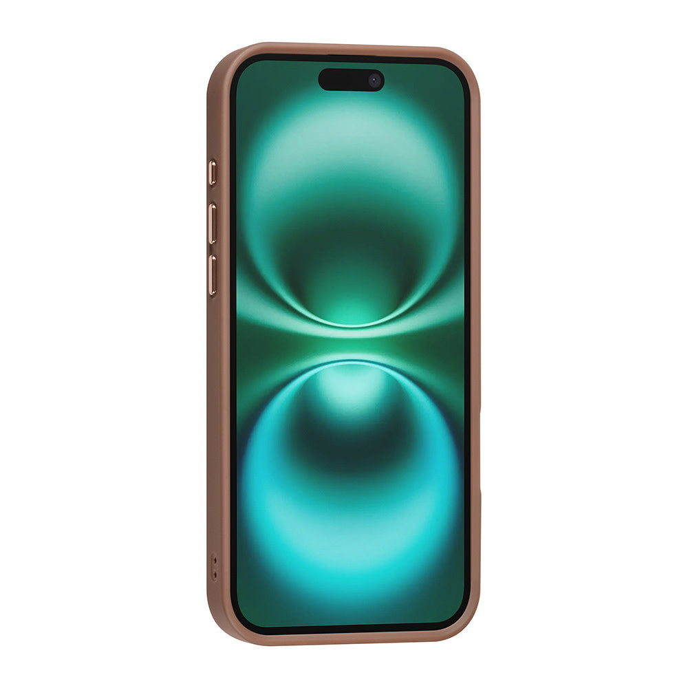 TUNIQ iPhone 16 Plus Backcover hoesje - Magsafe - Ringstand - Goud-Hoesjes-Ilumina Benelux