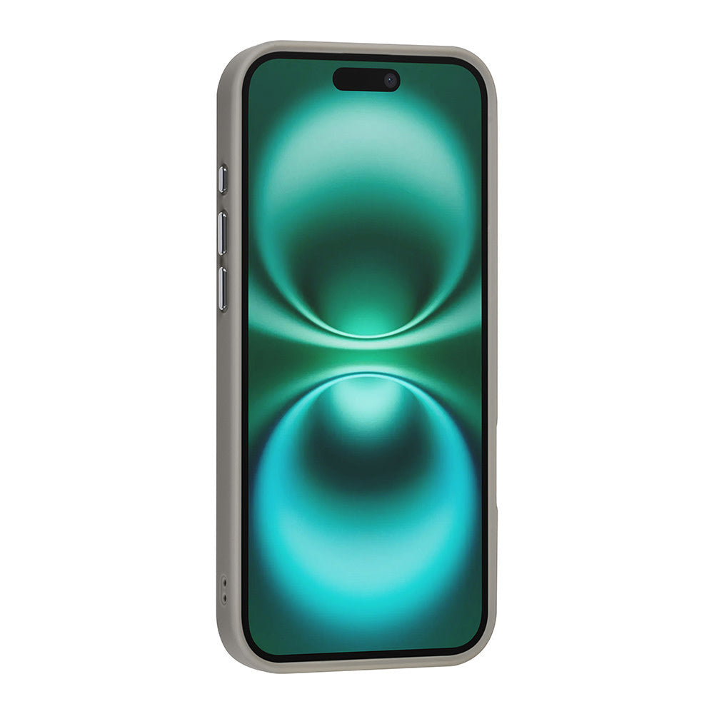 TUNIQ iPhone 16 Plus Backcover hoesje - Magsafe - Silicone - Grijs-Hoesjes-Ilumina Benelux