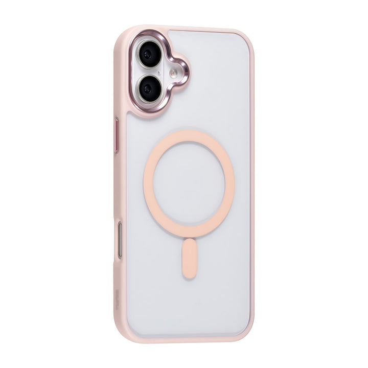 TUNIQ iPhone 16 Plus Backcover hoesje - Magsafe - Silicone - Roze-Hoesjes-Ilumina Benelux