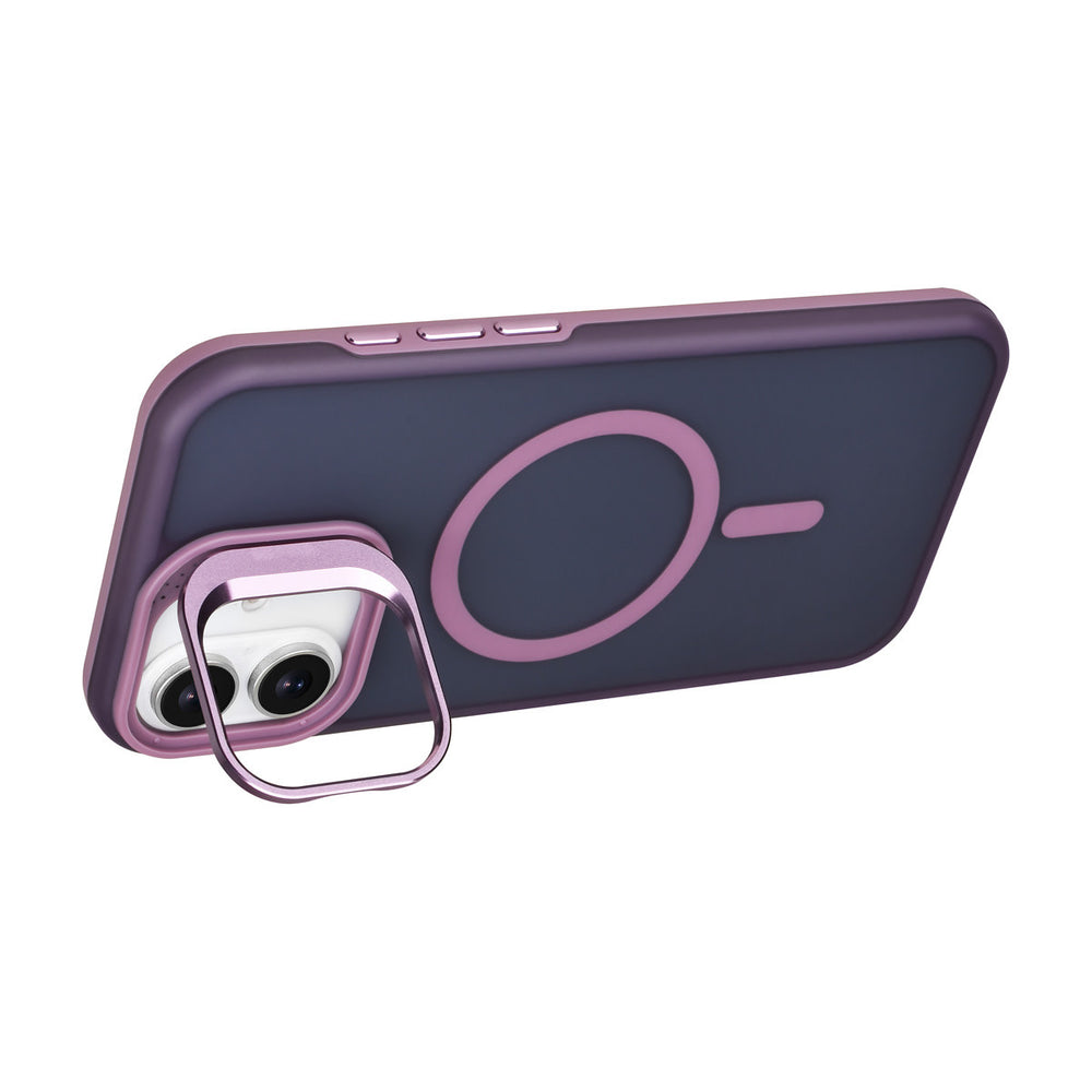 TUNIQ iPhone 16 Plus Backcover hoesje - Magsafe - With Camera Stand - Paars-Hoesjes-Ilumina Benelux