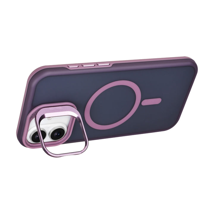 TUNIQ iPhone 16 Plus Backcover hoesje - Magsafe - With Camera Stand - Paars-Hoesjes-Ilumina Benelux